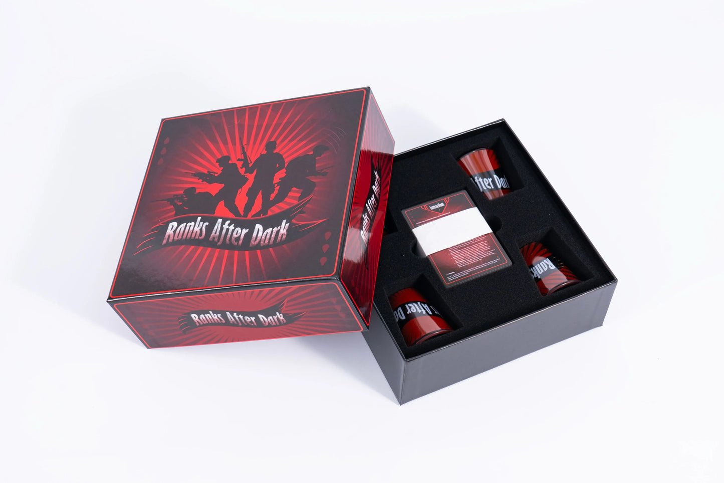 Ranks After Dark: Military Edition – The Ultimate Drinking Game for Veterans & Active Duty
