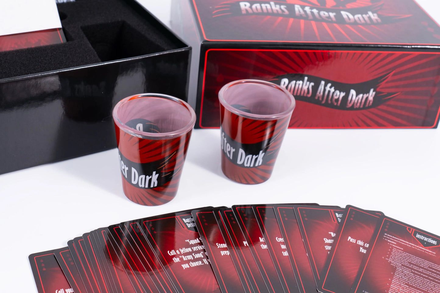 Ranks After Dark: Military Edition – The Ultimate Drinking Game for Veterans & Active Duty
